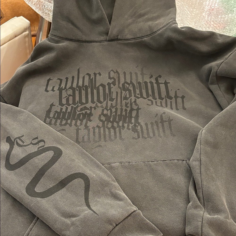 Taylor Swift Charcoal Hoodie